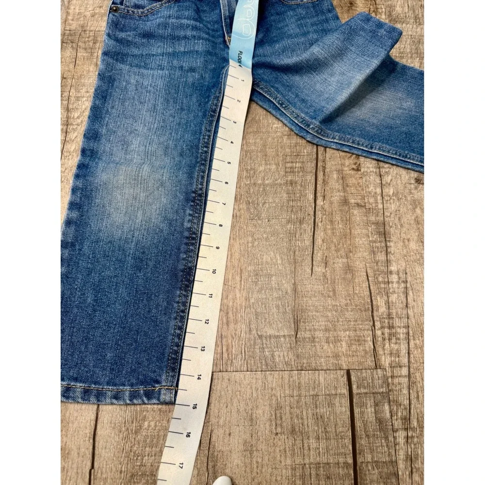 Gymboree Boys Straight Leg Jeans Medium Wash Adjustable Waist RN70530 Size‎ 4T
